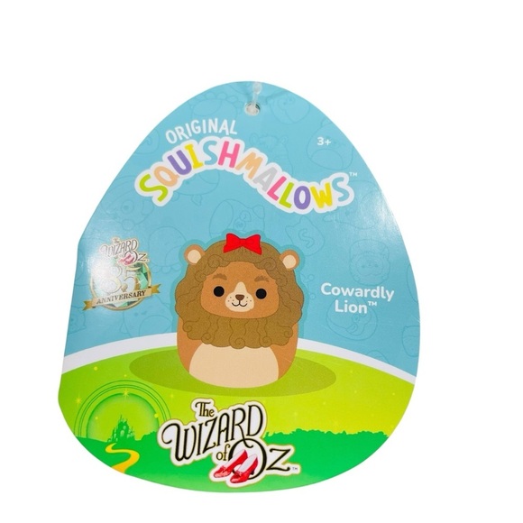85TH Anniversary The Wizard Of OZ 8" Plush SquishMallow - The Cowardly Lion - Picture 7 of 14